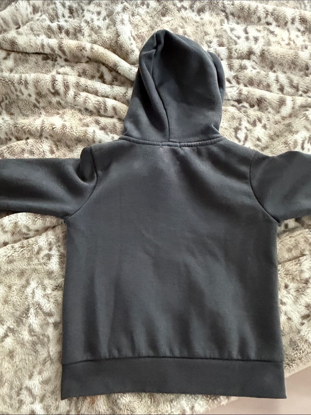 Children's Charcoal Zip Hoodie — Unbranded - Picture 4 of 4